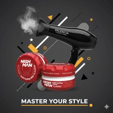 Nishman 03 Ultra Sert Parlak Saç Şekillendirici Wax 150 ml x 10 Adet Profesyonel Malzeme