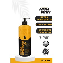 Nishman Keratin Complex Tuz ve Parabensiz L Tüm Saçlara Yönelik / Parlatıcı Özellikli Saç Kremi 400 ml