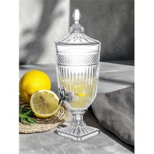 Paçi Vitrella 3000 ml Cam Şerbetlik – Musluklu Cam Meşrubat & Limonata Dispenseri