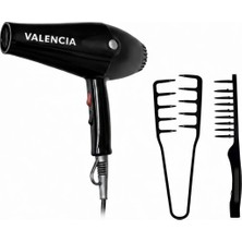 Valencia Premium Saç Kurutma Makinası 2500 Watt Profesyonel + Mucize Trak