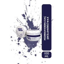 Nishman Krem 6 Saç Şekillendirici Wax 100 ml Uzun Saçlar İçin Ergonomik Kullanım Özelliği