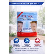 MORE FOR YOU Hijyenik Tek Kullanımlık Havlu 100 Adet 80 *40 (Tekli, Paket)