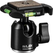 Slik SBH-200DQ Kompakt Ballhead Su Terazili Tripod Başlığı