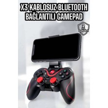 MiraLive X3 Gamepad Oyun Kolu Bluetooth Bağlantılı Gamestick Android Uyumlu