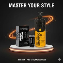 Nishman P 0 Toz Saç Şekilendirici Wax –20 gr x 3 Adet/ + 400 ml Tuzsuz Şampuan Hediye