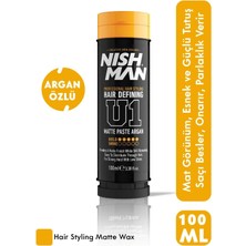 Nishman U1 Sert Tutuş Mat Wax / Special Edition 100 ml