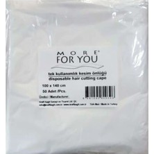 GÜRBEY PAZARLAMA More For You Tek Kullanımlık Kesim Örtüsü[ 200 Adet ] 100 x 140 cm