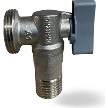 Tezeller Çamaşır Makinası Musluğu Eko Mini 1/2-3/4