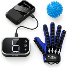 FosilTech Taşınabilir Bataryalı Medikal El Rehabilitasyon Robotu - Parmak Hareketi Destekli Akıllı Sistem