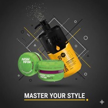 Nishman 05 Saç Şekillendiric Ultra Sert Parlak Wax 100 ml x 5 Adet/ + 1250 ml Tuzsuz Şampuan Hediye
