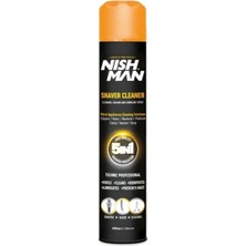 Nishman Berber Makina & Ekipman Temizleme ve Bakım Yağı 5in1 400 ml