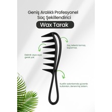 MasterCar Solingen Profesyonel Geniş Aralıklı Saç Açıcı Şekillendirici Wax Tarak Profesyonel Saç Düzleştirici