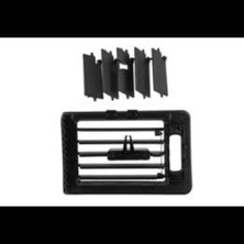 Wender Mercedes W204 Klima Kalorifer Izgarası Ön Sağ Mat Siyah 2007 10 2048300854.9116