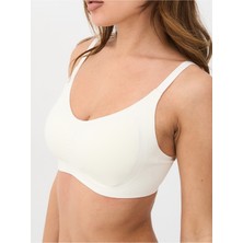 Alya Underwear Kadın Dikişsiz Sütyen Çıkarılabilir Yuvarlak Kaplı Lazer Kesim Görünmez Sütyen