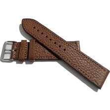 Fado&her Saate Uyumlu Hakiki Kuzu  Deri Saat  Kordonu 22 mm  (456  )   Kahve