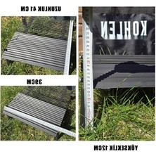 MarkEntegra Taşınabilir Çantalı Döküm Izgara - Özel Tasarım