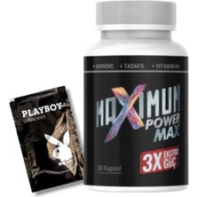 Subutu Maximum Power Max Erkeklere Özel 30 Lu Yanında Muzice Jel Hediye