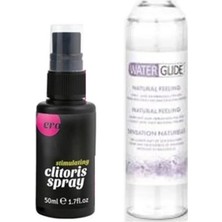 Subutu Süper Ero Clitoris Kadınlara Özel Sprey 50 Ml+Waterglide Lubricant 400ML