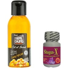 Subutu Cabs Fang Chung Oil Of Secret 100ML Kayısı Aromalı Masaj Yağı 30LU Shogunx Erkeklere Özel