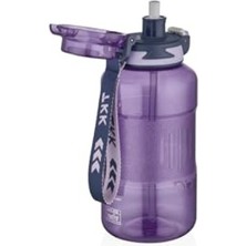 MarkEntegra 1500ML Taşıma Askılı Tritan Su Matarası (Mor)