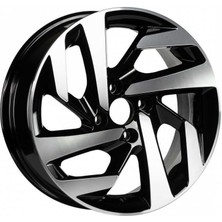 Sonıc Alu 4*100*15*6.5 ET35 CH67.1 Black Diamond Sonic 7519
