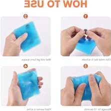 MarkEntegra Yeniden Kullanılabilir Mavi El Isıtıcı Cep Sobası