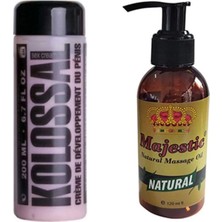 Subutu Süper Erkek Genital Kremi 200 Ml. + Masaj Yağı