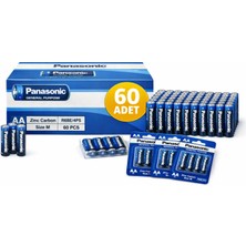 SARVONA Panasonic Aa Kalem Pil Zinc Carbon R6 1.5V General Purpose 4lü 15PAKET