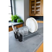 Paslanmaz Metal Bulaşıklık Kurutmalık, Mutfak Saklama ve Düzenleme