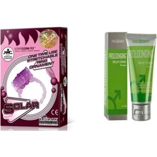 Subutu Süper Doc Johnson Proloonging Krem + Solar Halka Set