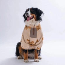 Pawstar 26757- Ekru Gentle Bruno Orta-Büyük Irk Köpek Polar Sweatshirt