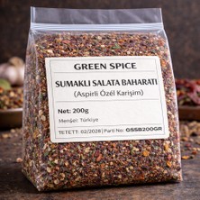 Green Spice Sumaklı Salata Baharatı (Aspirli Özel Karışım) 200 gr