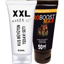 Subutu Kuşxxl 50 ml Cream Krem + Eroboost Testo 50 ml Erkeklere Özel Krem