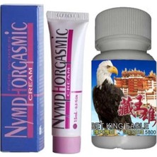 Subutu Süper Nymphorgasmic 15 Ml. Cream Kremi + T10 Hapı 10 Lu Kapsül