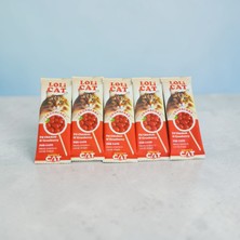 EuroGold Kızılcık Aromalı 5'li Lolipop Şeklinde Kedi Ödülü