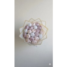 Birlik Şakayık  Buketi  Pembe -Lila  Soft  Renkler 21 Adet