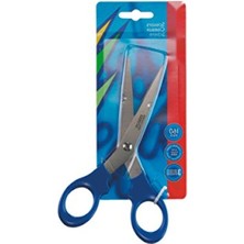 MarkEntegra Ergonomik Mavi Saplı 160 mm Kağıt Makası