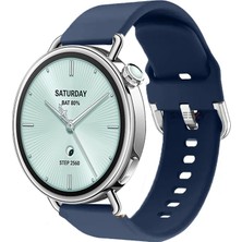 Sneezy Mi Watch S4 41MM Ile Uyumlu Yumuşak Purelux Soft Tokalı Silikon Kordon
