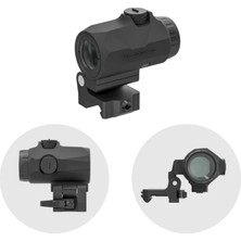 Vector Optics Paragon 3X22 Magnifier Mini Maverick-Iv Rubber Armored Scmf-35