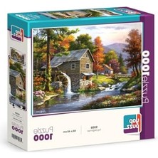 MarkEntegra 1000 Parça Taş Değirmeni Puzzle - Zor Seviye