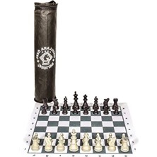 MarkEntegra Pratik Satranç Takımı - Bez Kutu Rulo