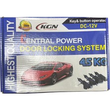 İzipec Merkezi Kilit Seti 12V Universal 4 Kapı Için (Kgn 0205002)