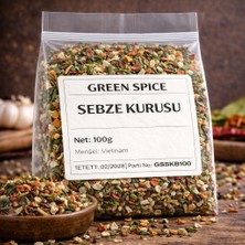Green Spice Sebze Kurusu Karışımı 100 gr