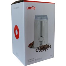Stylmenplus Umie KB-U51 65G Kapasiteli Beyaz 160W Kahve ve Baharat Öğütücü
