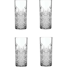 Paşabahçe Timeless 4'lü Rakı Bardağı Cam Desensiz 180cc 4 Parçalı Şeffaf Set
