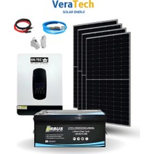 Tsm Veratech 4.2 Kw Lityum Akülü Hazır Solar Enerji Bağ Evi Paketi