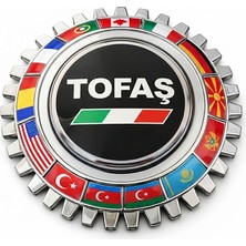 Mega Oto Market Tırtıl Arma Dekoratif Tofaş – Yerli Otomobil Temalı Duvar Dekoru