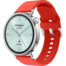 Sneezy Mi Watch S4 41MM Ile Uyumlu Yumuşak Purelux Soft Tokalı Silikon Kordon
