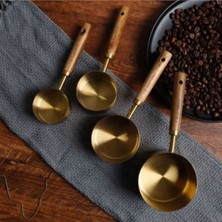 Rustik 4’lü Metal Ölçü Kaşığı Seti, 15 ML-125 Ml, Mutfak Gereçleri