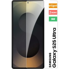 Etiget Samsung Galaxy S25 Ultra Ekran Koruyucu  - 9H Temperli Cam (2 Adet)